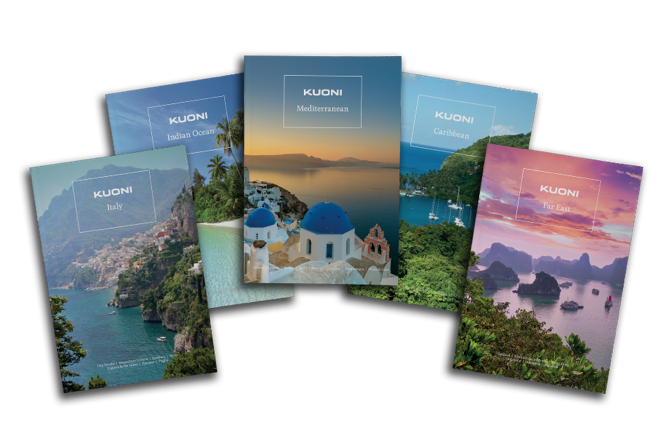 Selection of Kuoni brochures