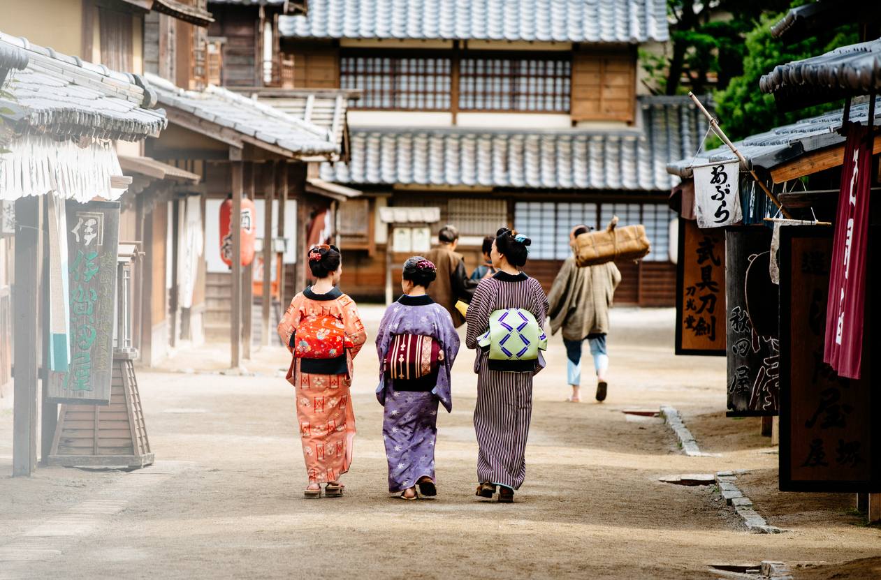Experience remarkable Japanese sights like this traditional village when you take a tailor-made holiday with Alfred&.
