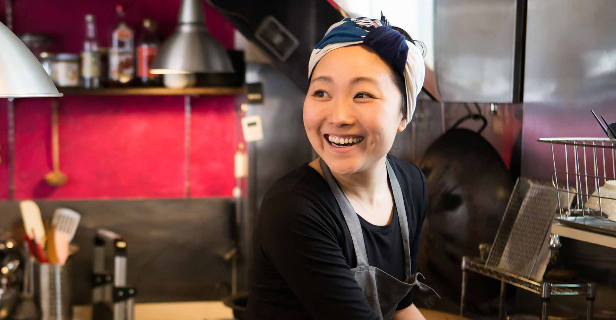 Meet friendly locals like this Japanese chef when you take a tailor-made holiday with Alfred&.