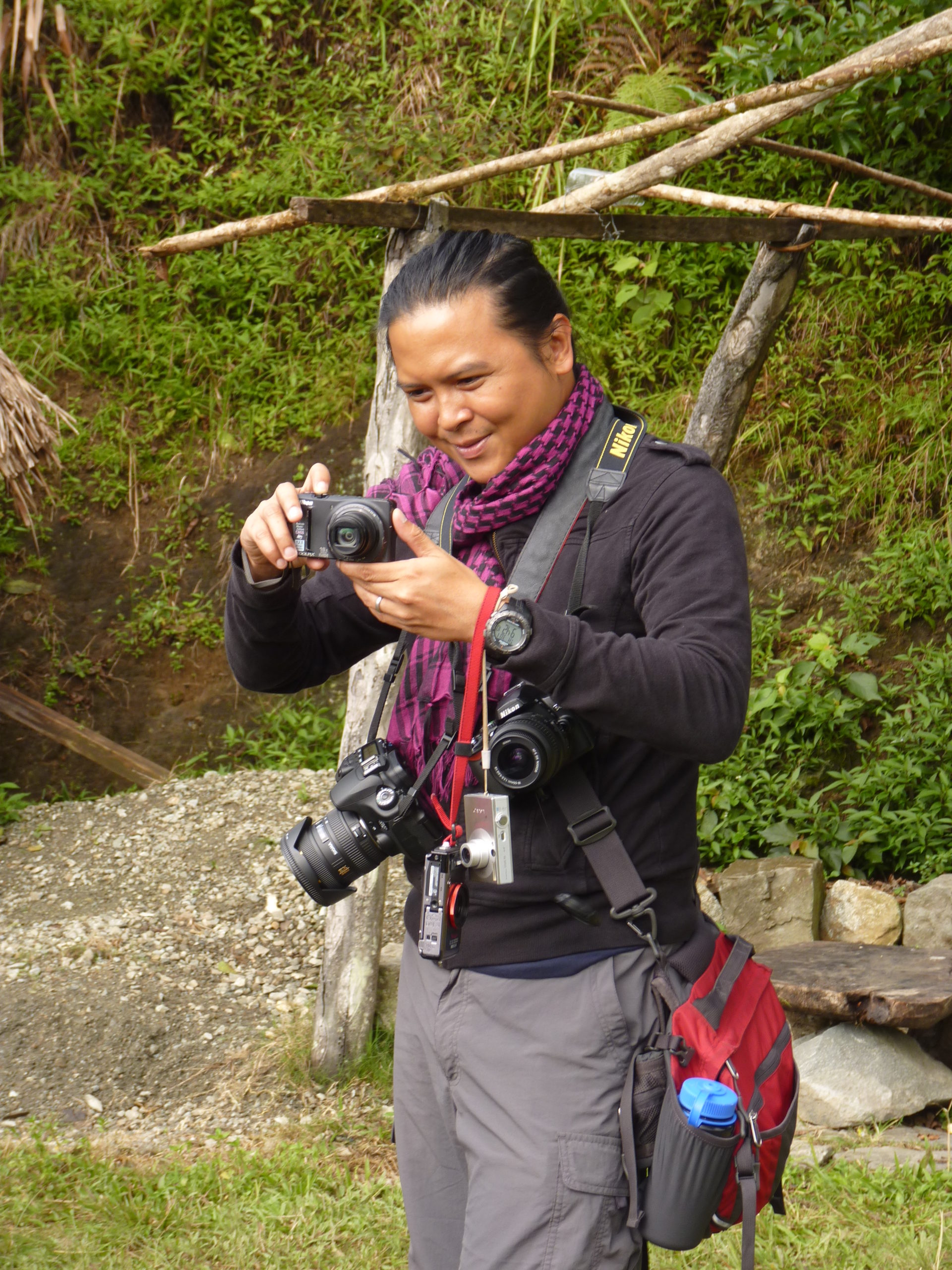 Bryan Ocampo, Mount Pinatubo tour guide
