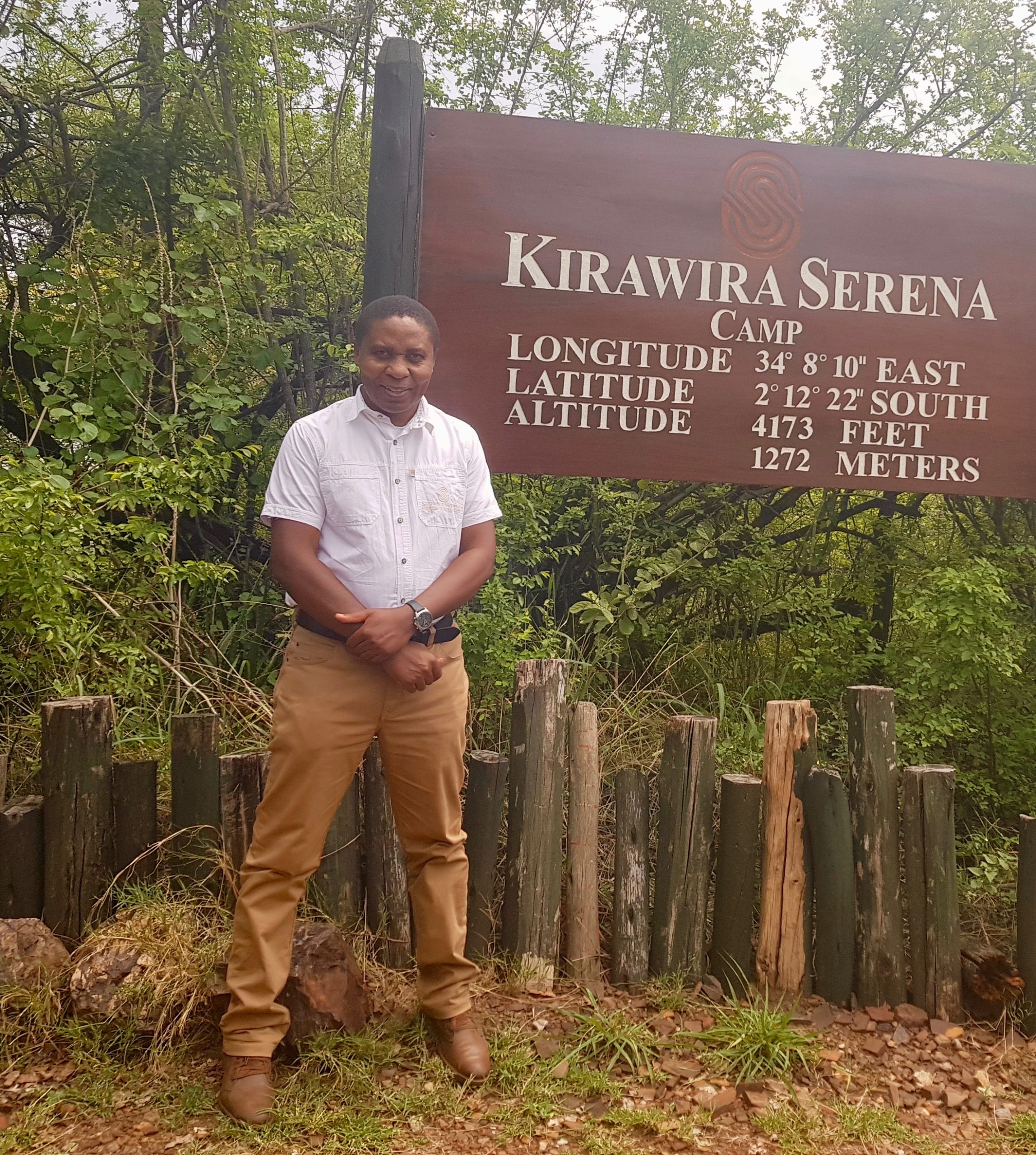Daniel Mkina, Camp Manager at Kirawira Serena Tented Camp
