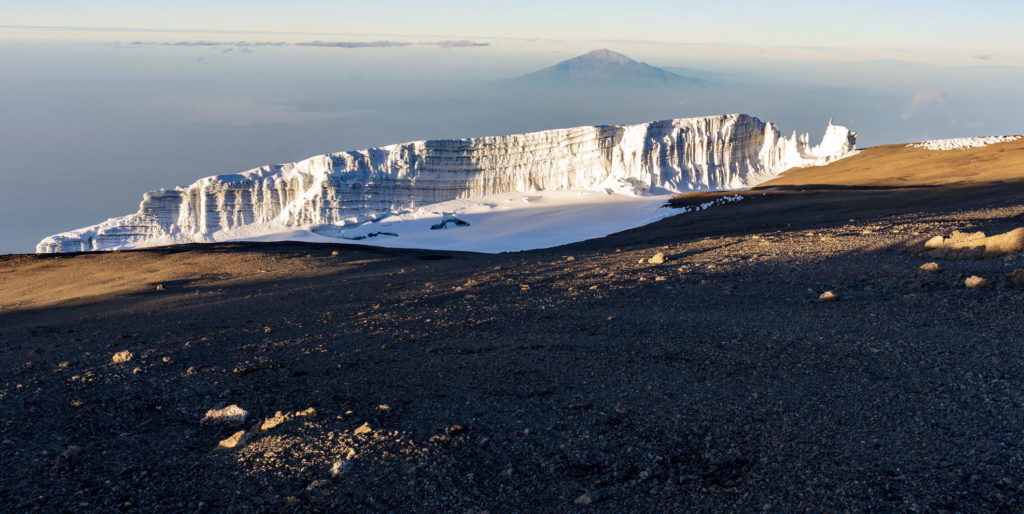 Experience remarkable Tanzania sights this crater on Mount Kilimanjaro when you take a tailor-made holiday with Alfred&.