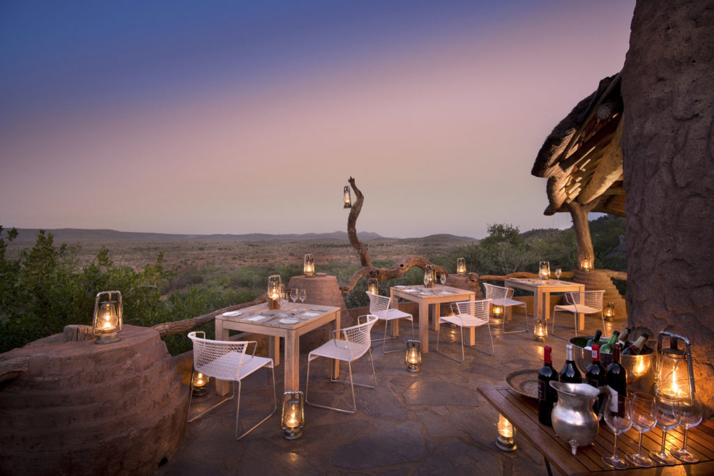 Explore the far-flung Madikwe Game Reserve from an upscale safari lodge such as Dithaba when you take a tailor-made trip with Alfred&