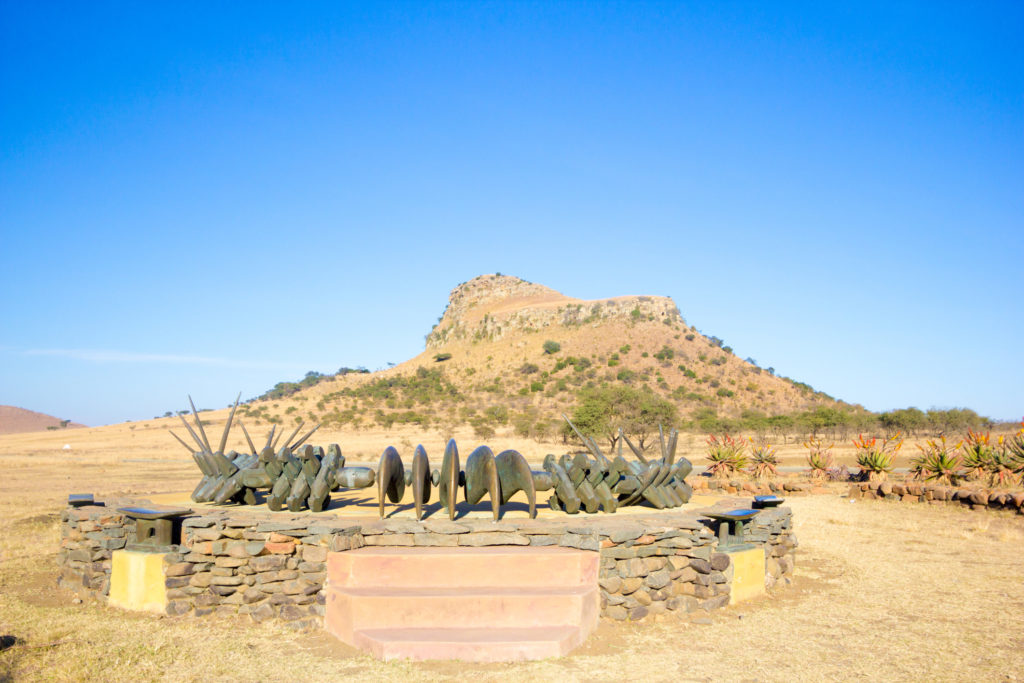 Experience South Africa’s historic landscape like this Isandlwana battlefield in KwaZulu-Natal when you take a tailor-made holiday with Alfred&.