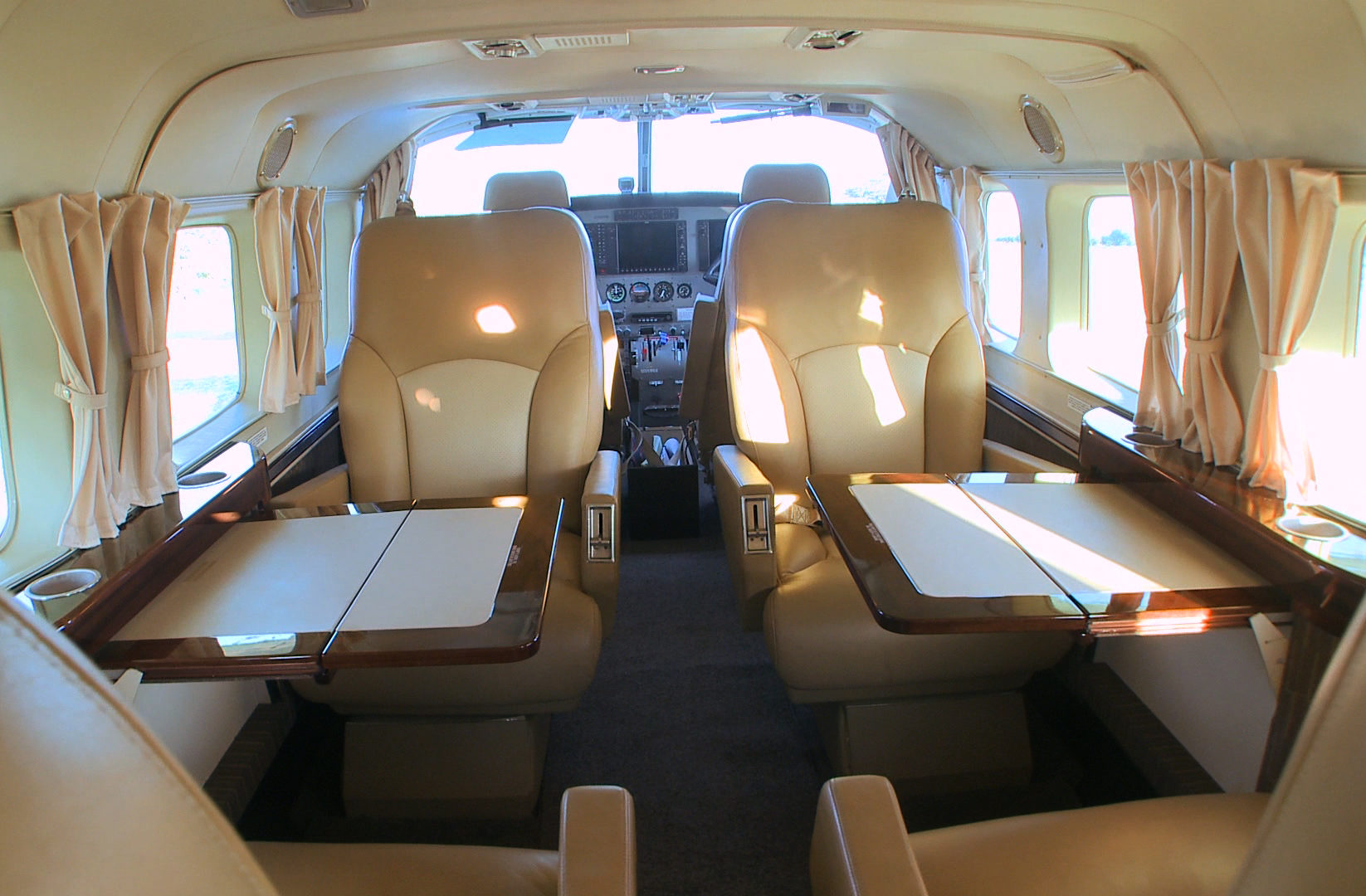 SkySafari Aircraft, Cessna Caravan interior