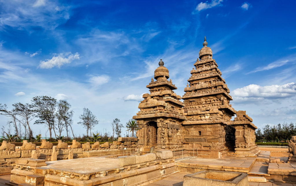 Witness extraordinary Indian architecture like this elegant temple in Mahabalipuram when you take a tailor-made holiday with Alfred&.