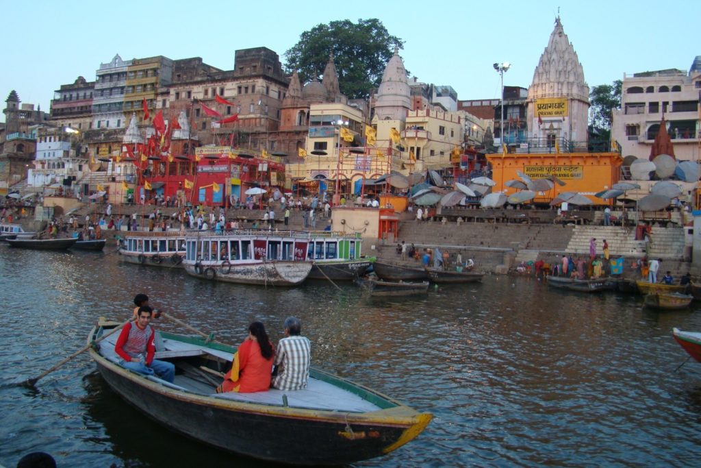 A dawn boat ride on the Ganges, Varanasi