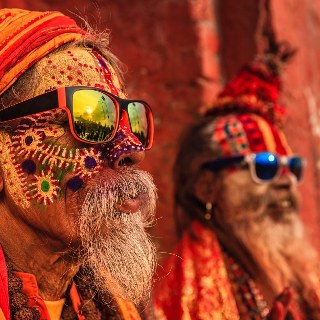 Sadhu holymen, India