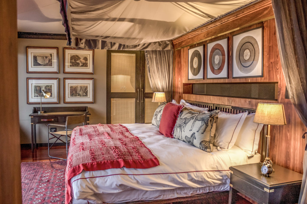 MCH Privated Tented Camp bedroom, South Africa