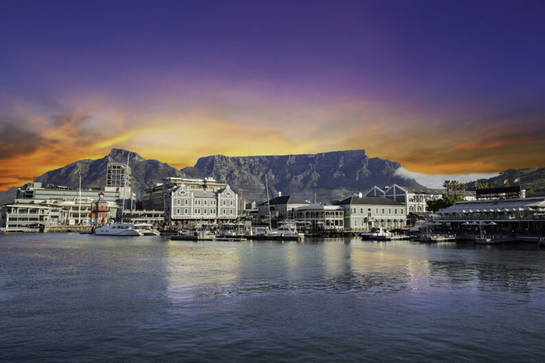 Table Mountain waterfront, Cape Town