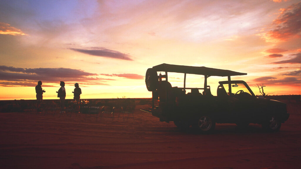 Bagatelle Kalahari Game Ranch sundowner