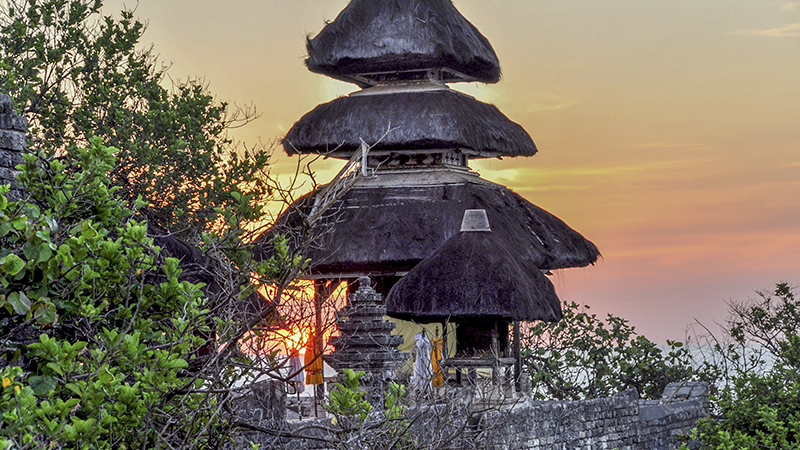 Sunset at Uluwatu Temple