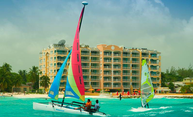 Sailing at Ocean Two Resort