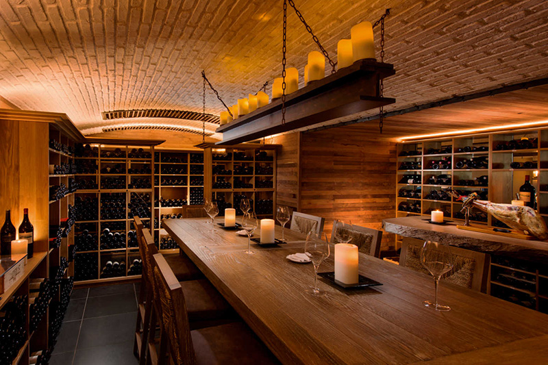 Wine Cellar at Constance Belle Mare Plage