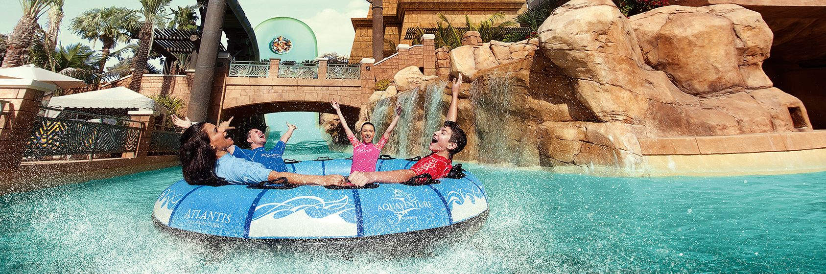 The best rides and waterslides at Aquaventure Atlantis The Palm