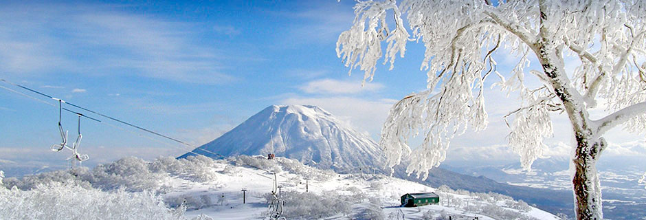Skiing in Japan