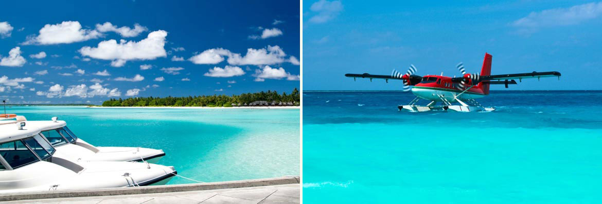 Maldives transfers: speedboat v seaplane - Kuoni Travel