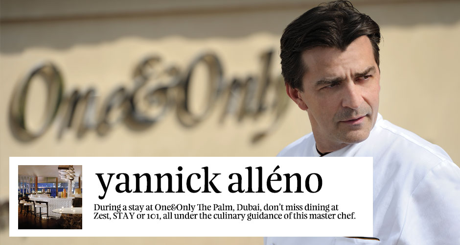 Culinary Star: Interview with Michelin star chef Yannick Alleno