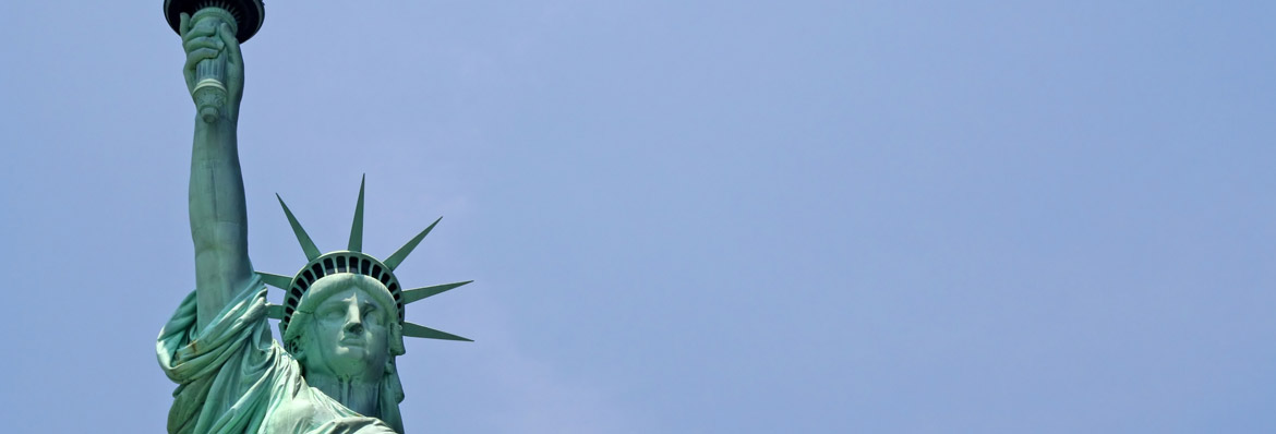 An icon of hope, the Statue of Liberty
