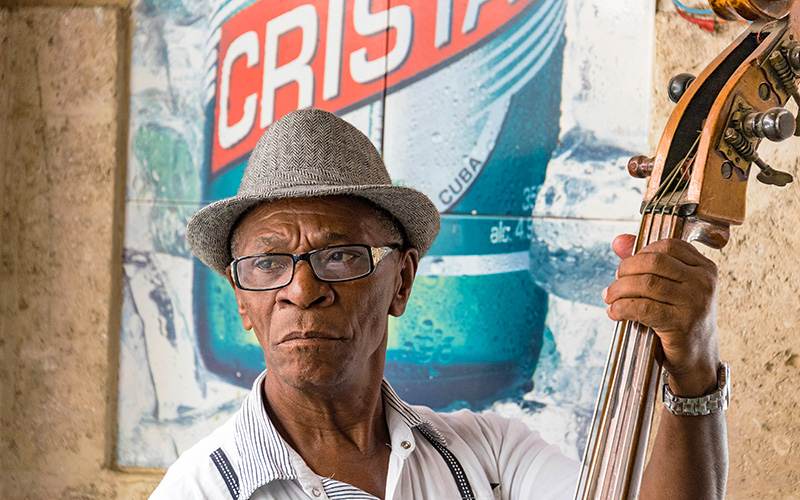Cuban Musician in Havana