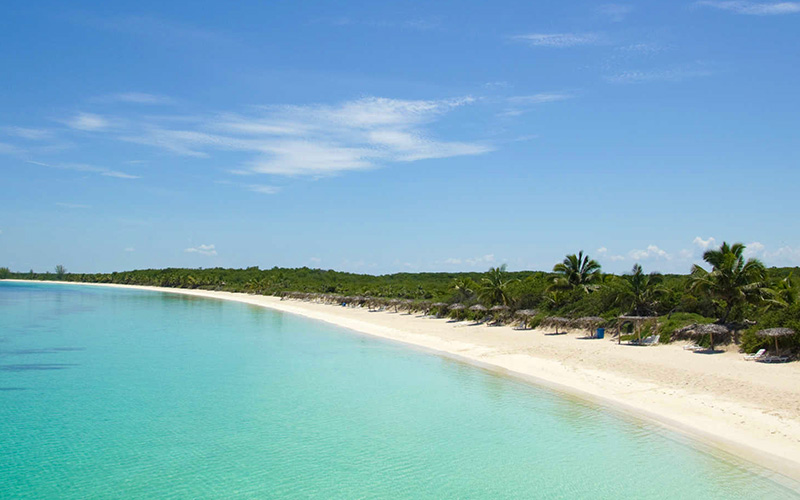 Beach in the Cayos