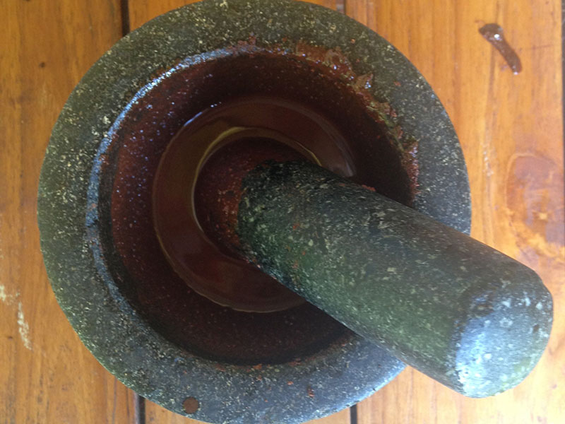 The mixture melted The mixture melted