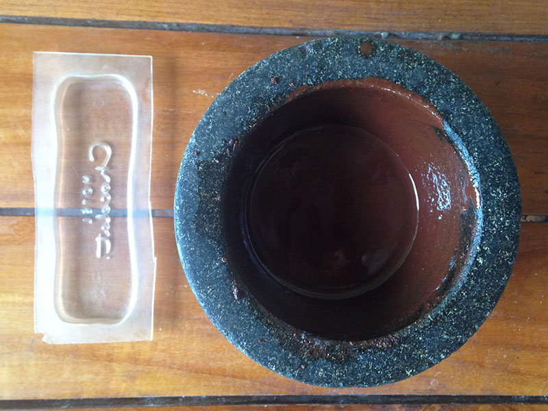 Mould at the ready Mould at the ready