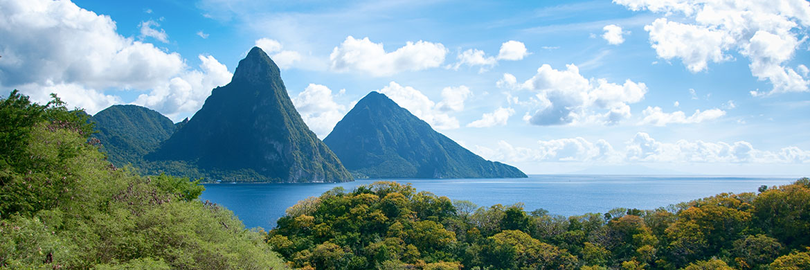 Frances Quinn in St Lucia