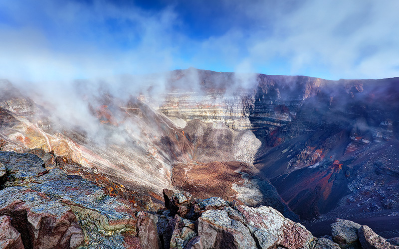 Piton de la Fournaise Volcano