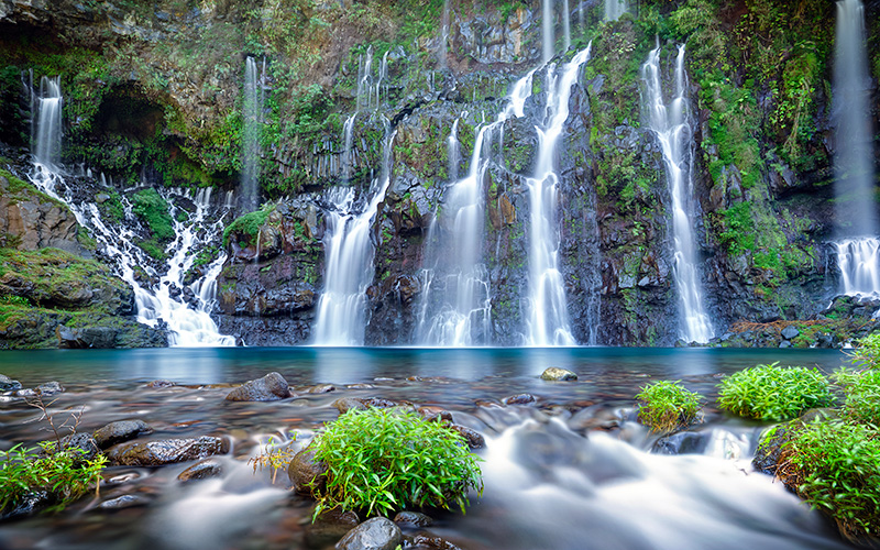 Waterfall of La Réunion