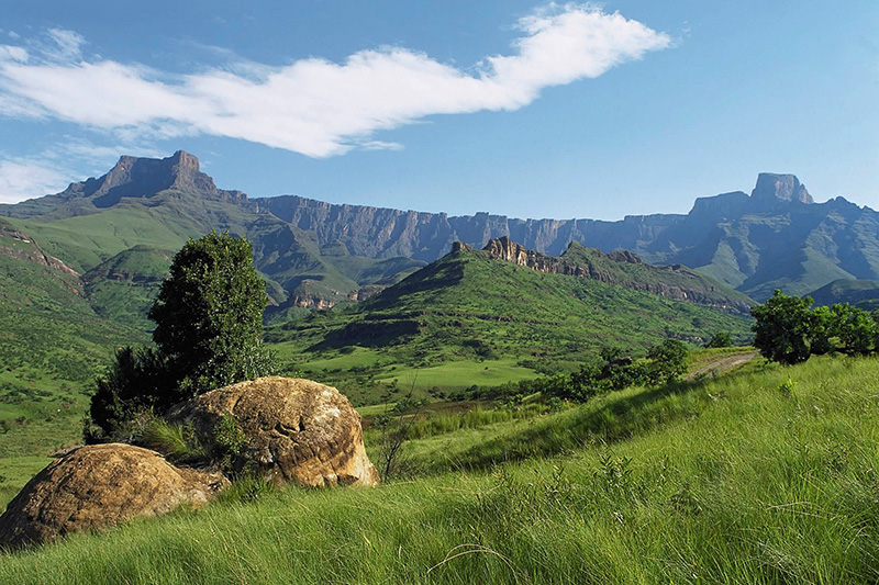 Drakensburg mountain range