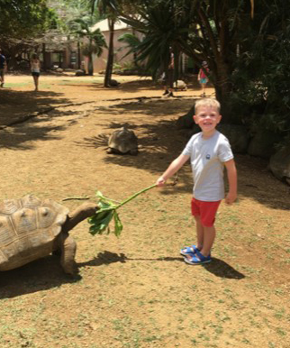 Helen, oliday in Mauritius