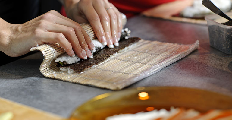 Japanese sushi