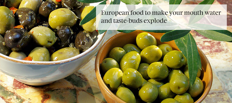 Favourite food from around Europe