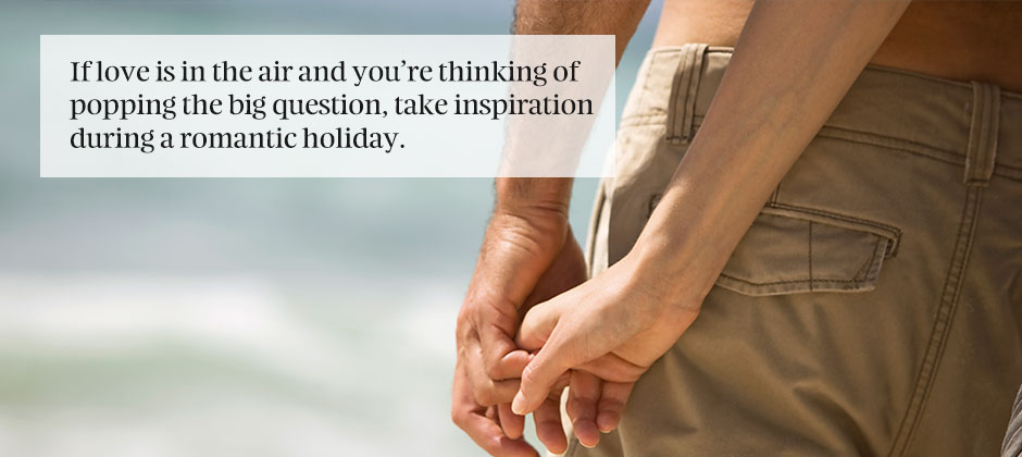 Top 5: Romantic places to propose