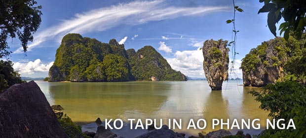 Ko Tapu in Ao Phang Nga National Park