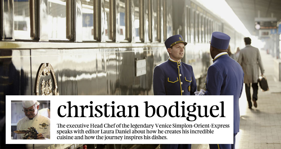 An interview with the Head Chef of the Venice Simplon-Orient-Express
