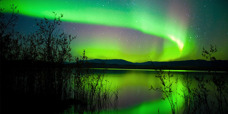 Northern Lights at Yukon Territory
