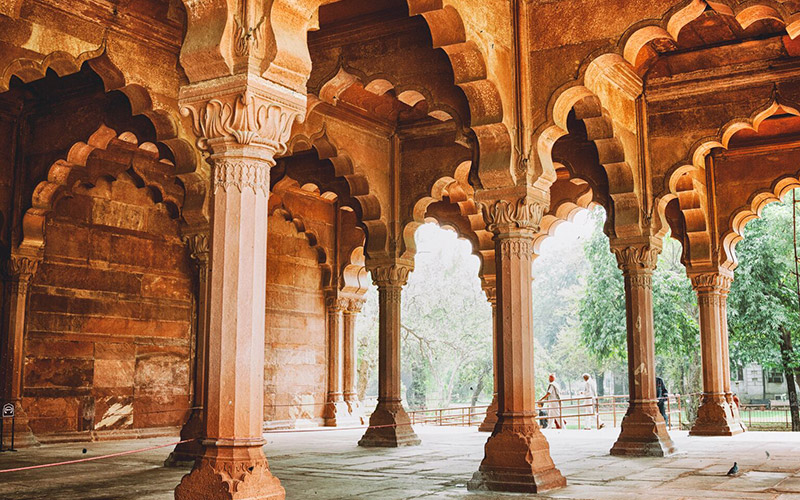 Diwan-i-Am at the Red Fort