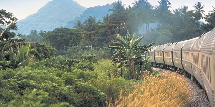 Travel through three countries onboard the Eastern & Oriental Express