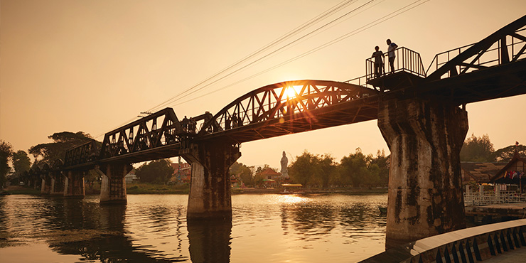 Death Railway Bridge, Kanchanaburi, Thailand