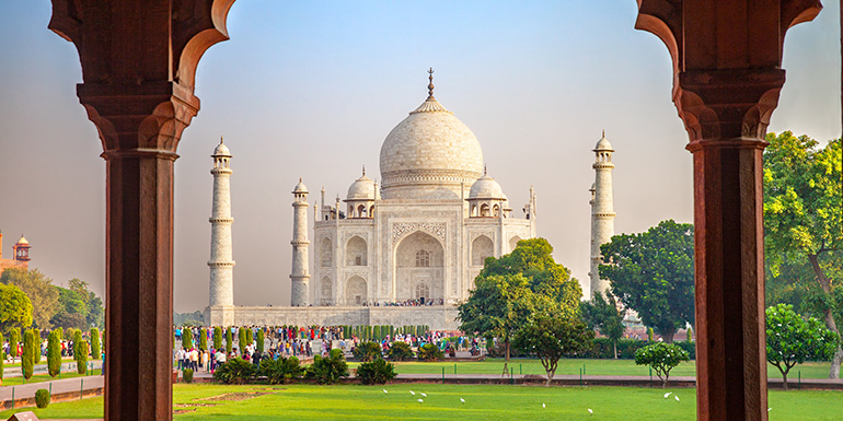 Taj Mahal in Agra, India Taj Mahal in Agra, India