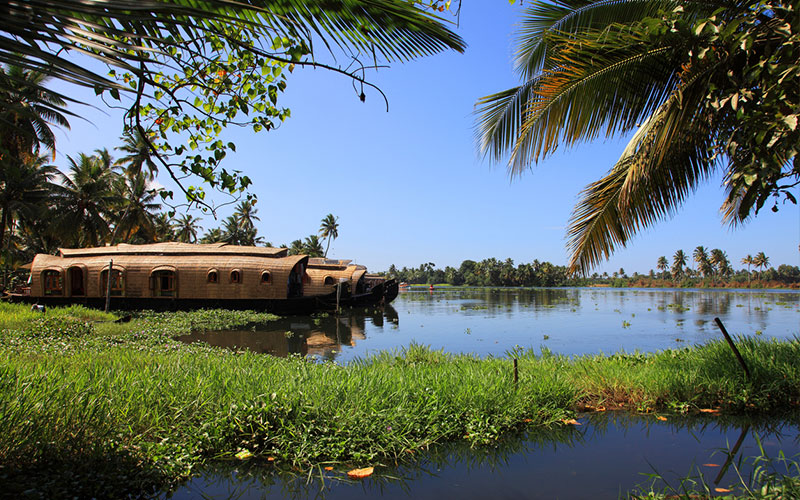 Houseboat on Kerala's backwaters