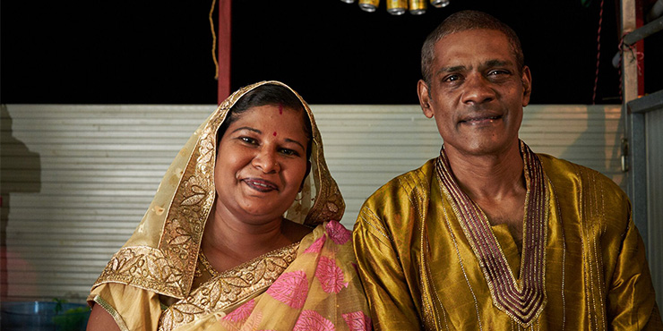 Rani and her husband