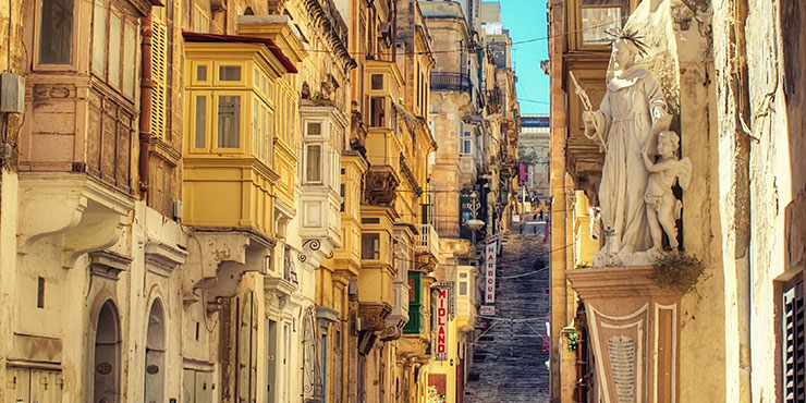 Battery Street, Valletta