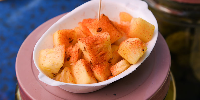 Pineapple and chilli salt