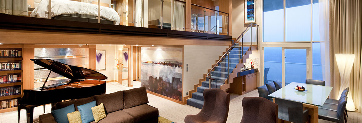 Are these the most luxurious family cabins at sea?