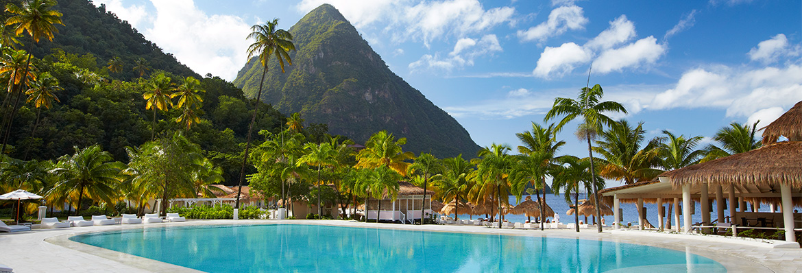 The most romantic resorts for a Saint Lucia wedding