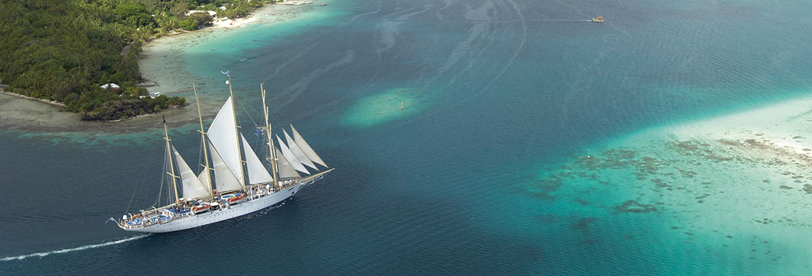 Under sail