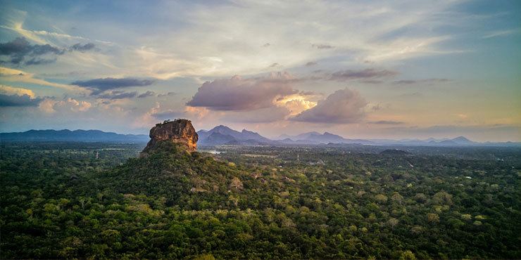 Roccia di Sigiriya, Sri Lanka